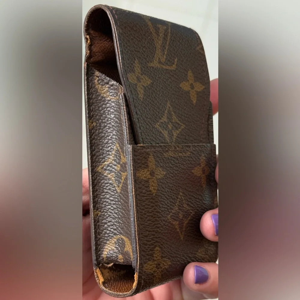 Louis Vuitton monogram etui cigarette/lipgloss case - Picture 3 of 12